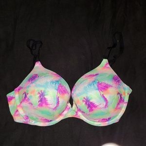 Multi colored Victoria's secret bra